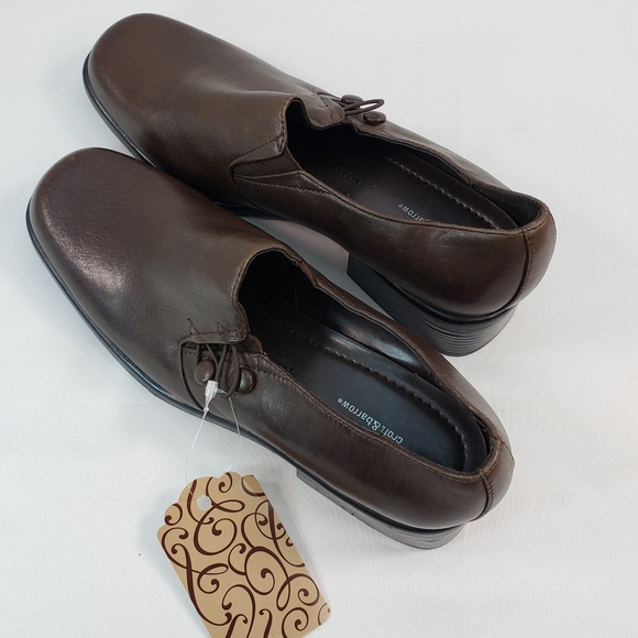 croft & barrow Shoes | Croft And Barrow Brown Leather Shoes | Poshmark